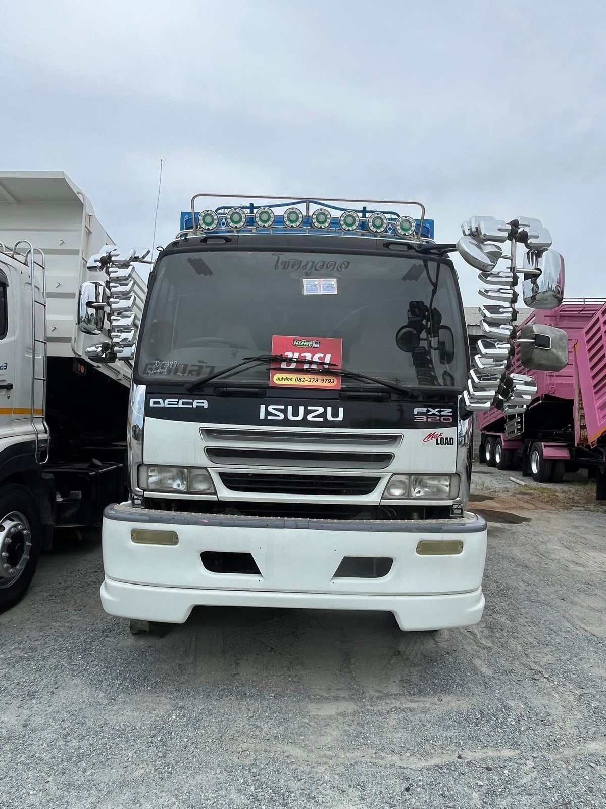 สิบล้อดัมพ์ ISUZU FXZ 320 แรง ปี 2551 (7387) สิบล้อดัมพ์ ISUZU FXZ 320 แรง ปี 2551 (7387)