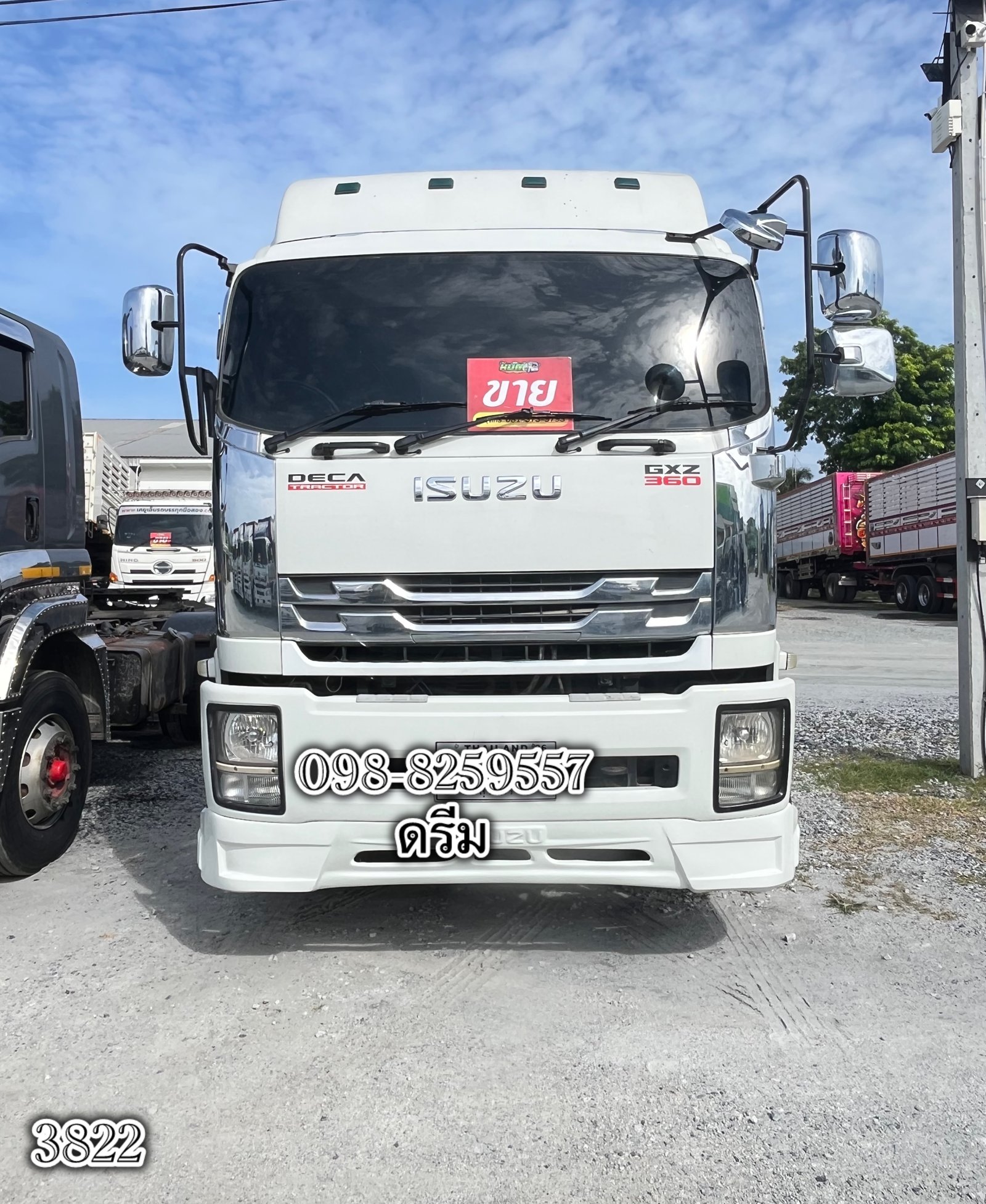 🩸 สิบล้อหัวลาก ISUZU GXZ 360 แรง ปี 2559 (3822) 🩸 สิบล้อหัวลาก ISUZU GXZ 360 แรง ปี 2559 (3822)