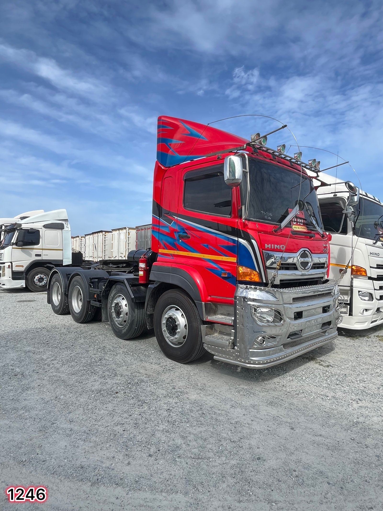 🩸 สิบล้อหัวลาก HINO FM1A 344 แรง ปี 2566 (1246)