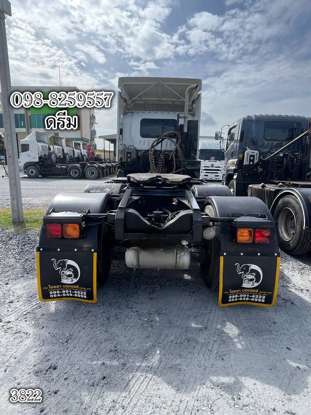 🥰สิบล้อหัวลาก ISUZU GXZ 360แรง ปี 2555 (3822)