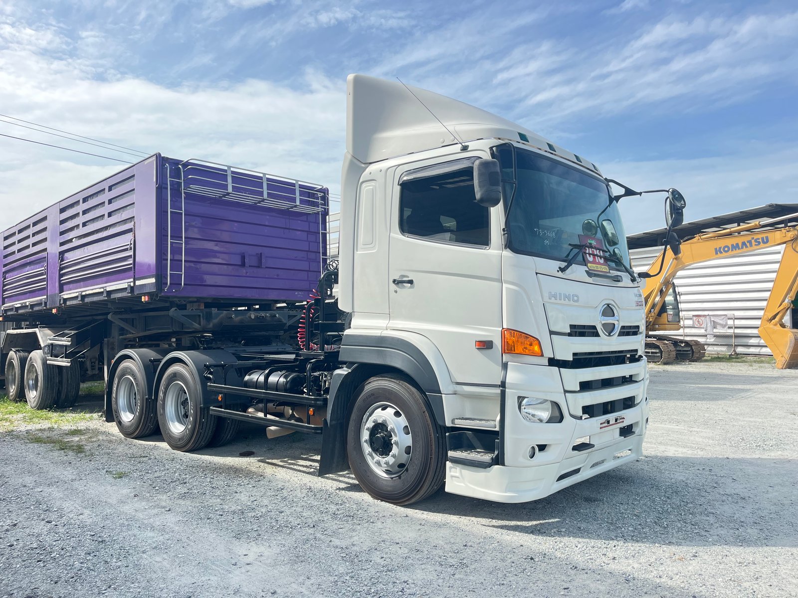 สิบล้อหัวลาก HINO FM1A 344 แรง ปี 2564 (3668)