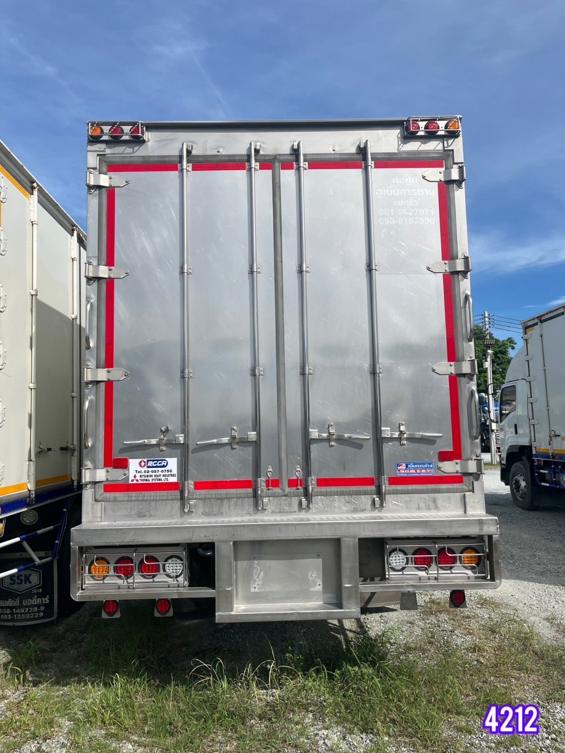 👉 หกล้อตู้เย็น HINO FG8J 240แรง ปี 2565 อู่เบิ้มการช่างแปดริ้ว (4212)