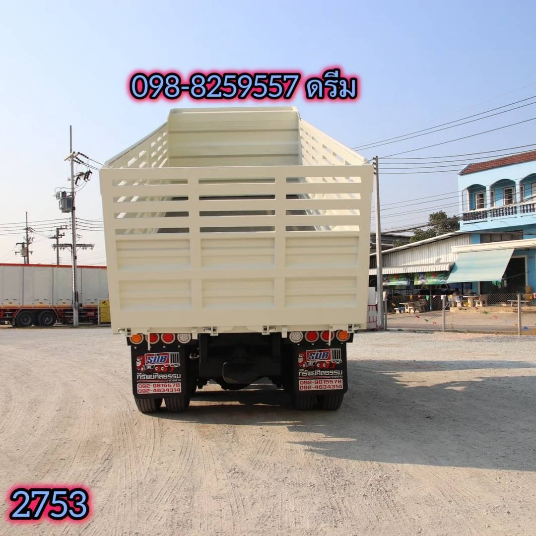 สิบล้อดั้มพ์ HINO FM1A 344 แรง ปี 2565 (2753)