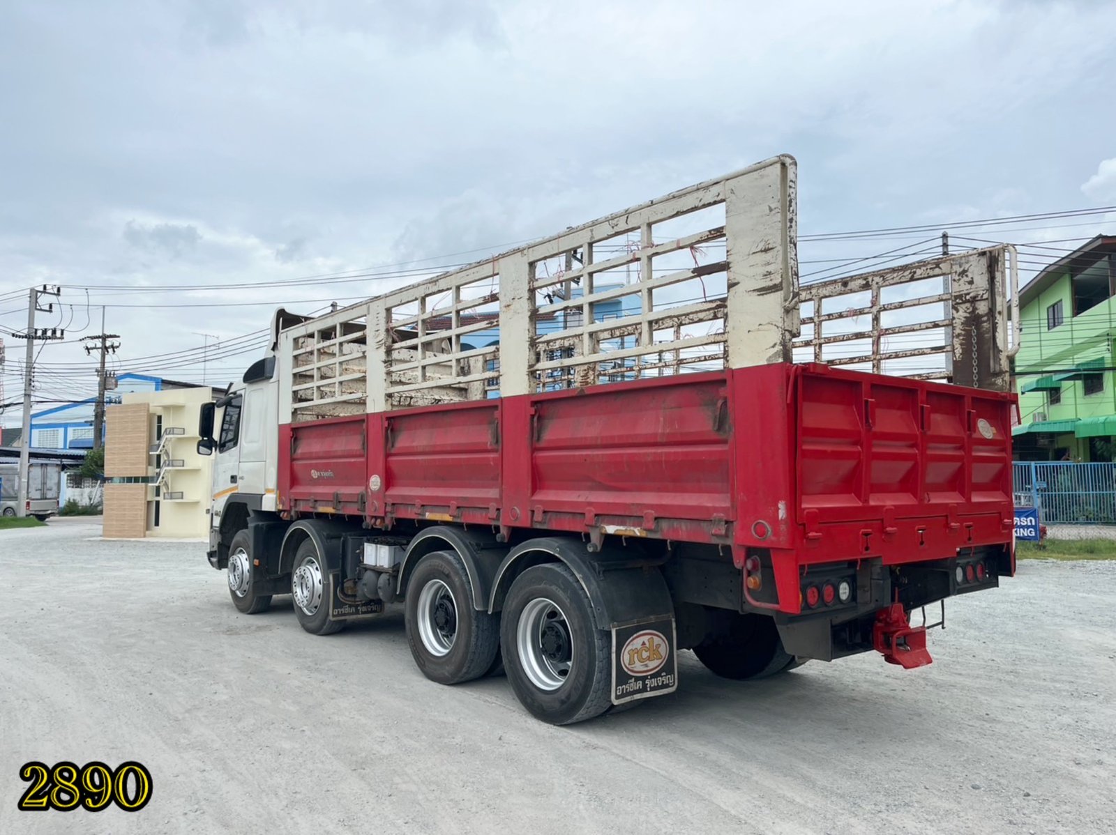 สิบสองล้อคอก VOLVO FM 440 แรง ปี 2556 (2890)