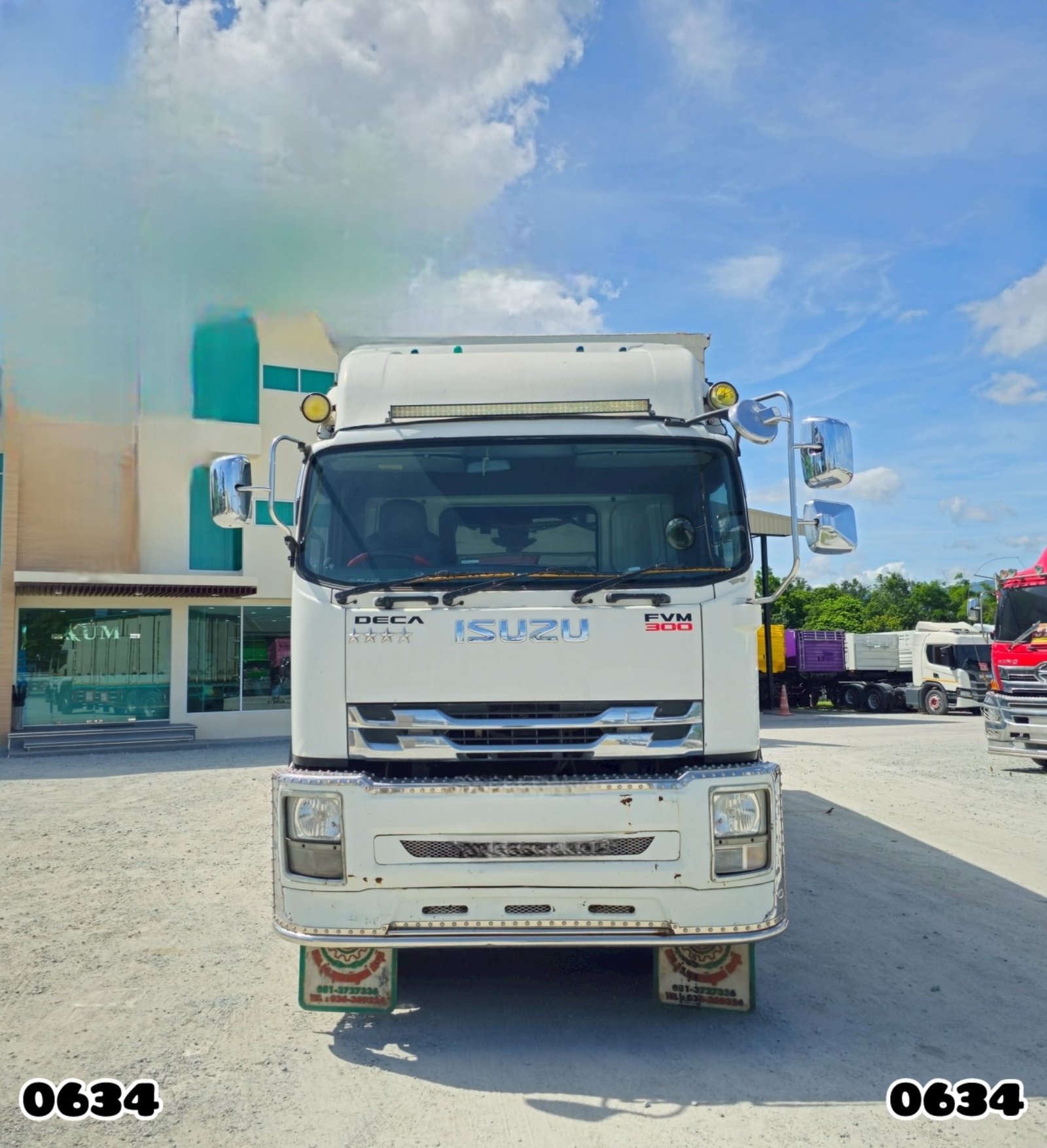 👉 สิบล้อตู้สิบบาน ISUZU FVM 300 แรง ปี 2562 (0634)