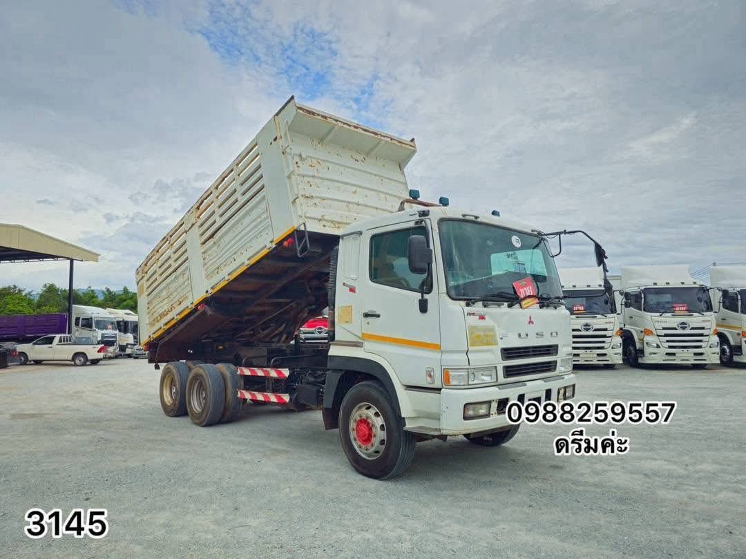👉 สิบล้อดั้มพ์ Fuso Shogun 380 แรงม้า ปี 62 (3145) 👉 สิบล้อดั้มพ์ Fuso Shogun 380 แรงม้า ปี 62 (3145)