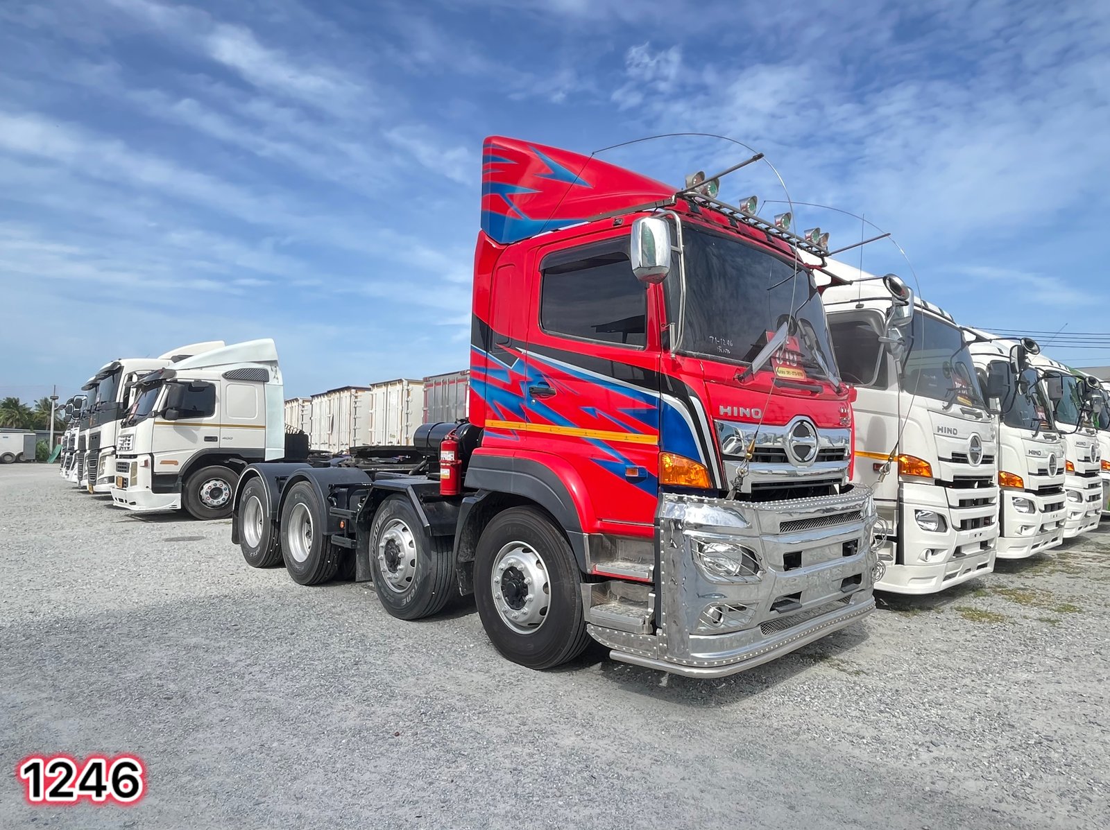 🩸 สิบล้อหัวลาก HINO FM1A 344 แรง ปี 2566 (1246)