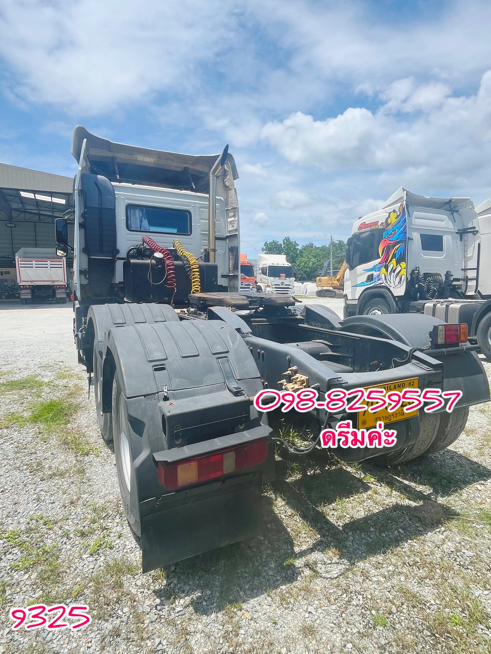สิบล้อหัวลาก volvo FM136 400 แรง ปี 53(9325)