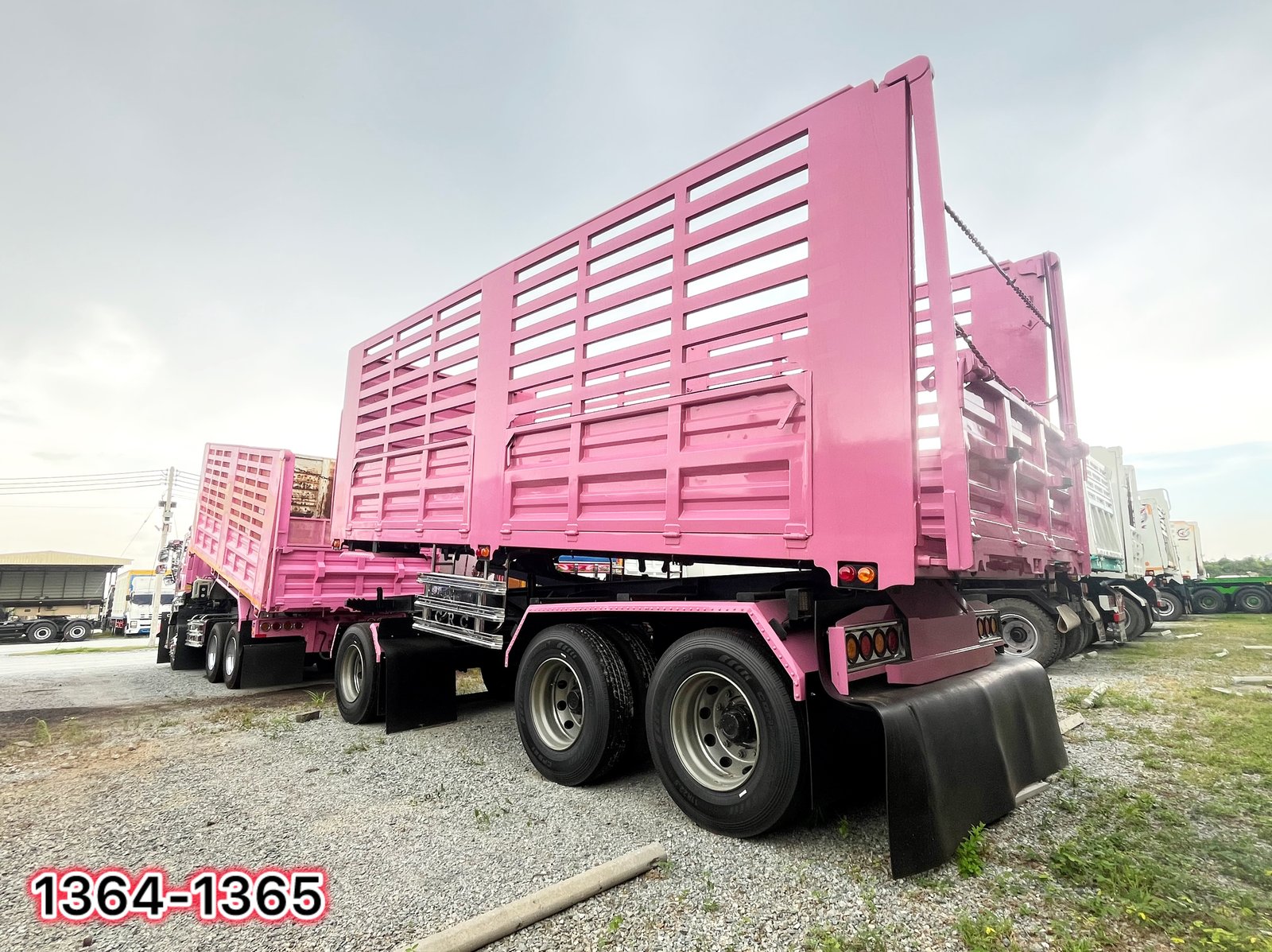 สิบล้อดัมพ์พ่วงแม่ลูก ISUZU FXZ 360 แรงปี 66 หางดัมพ์ สามเพลา ปี 66 (1364)(2110)