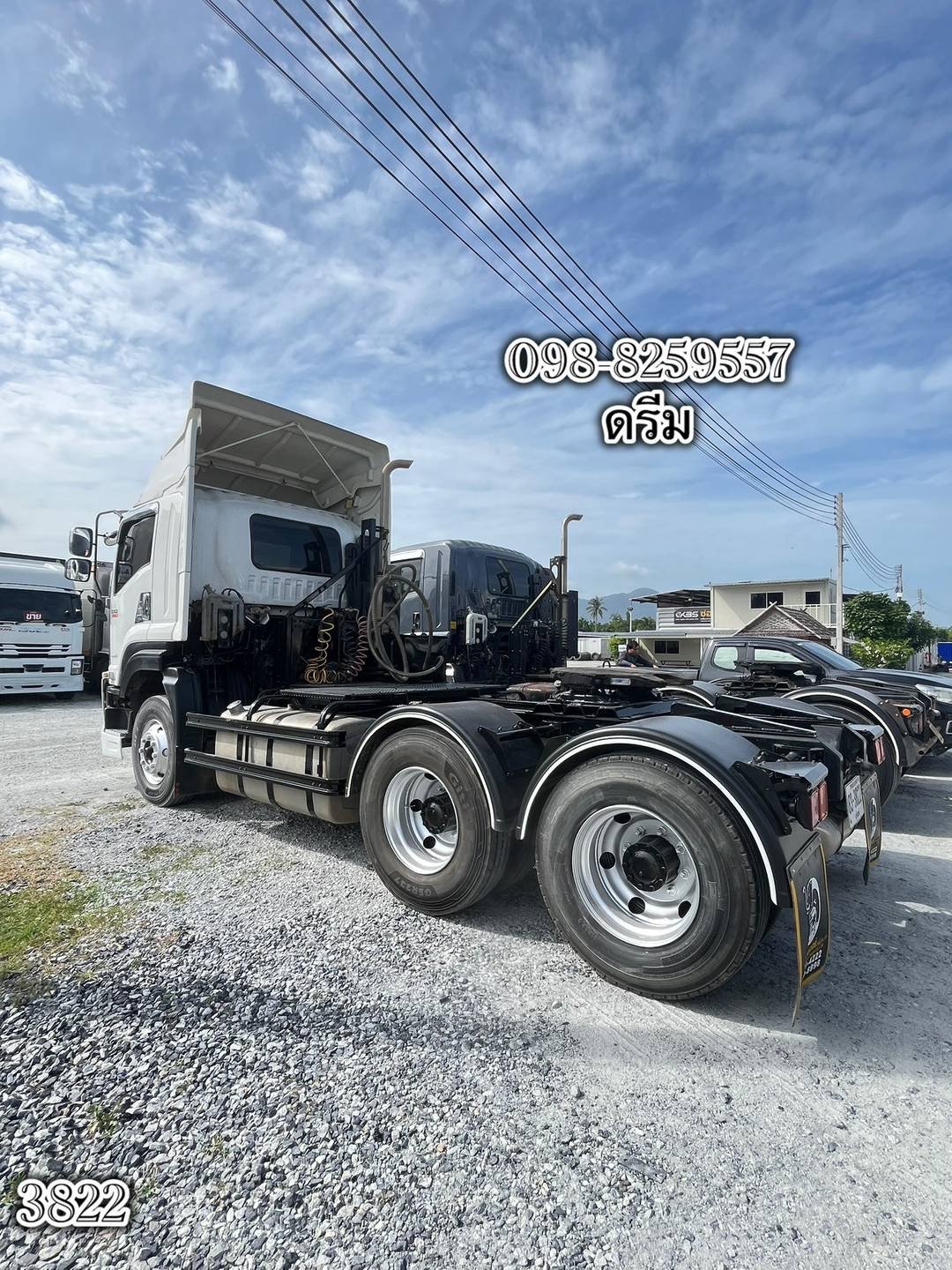 🥰สิบล้อหัวลาก ISUZU GXZ 360แรง ปี 2555 (3822) 🥰สิบล้อหัวลาก ISUZU GXZ 360แรง ปี 2555 (3822)