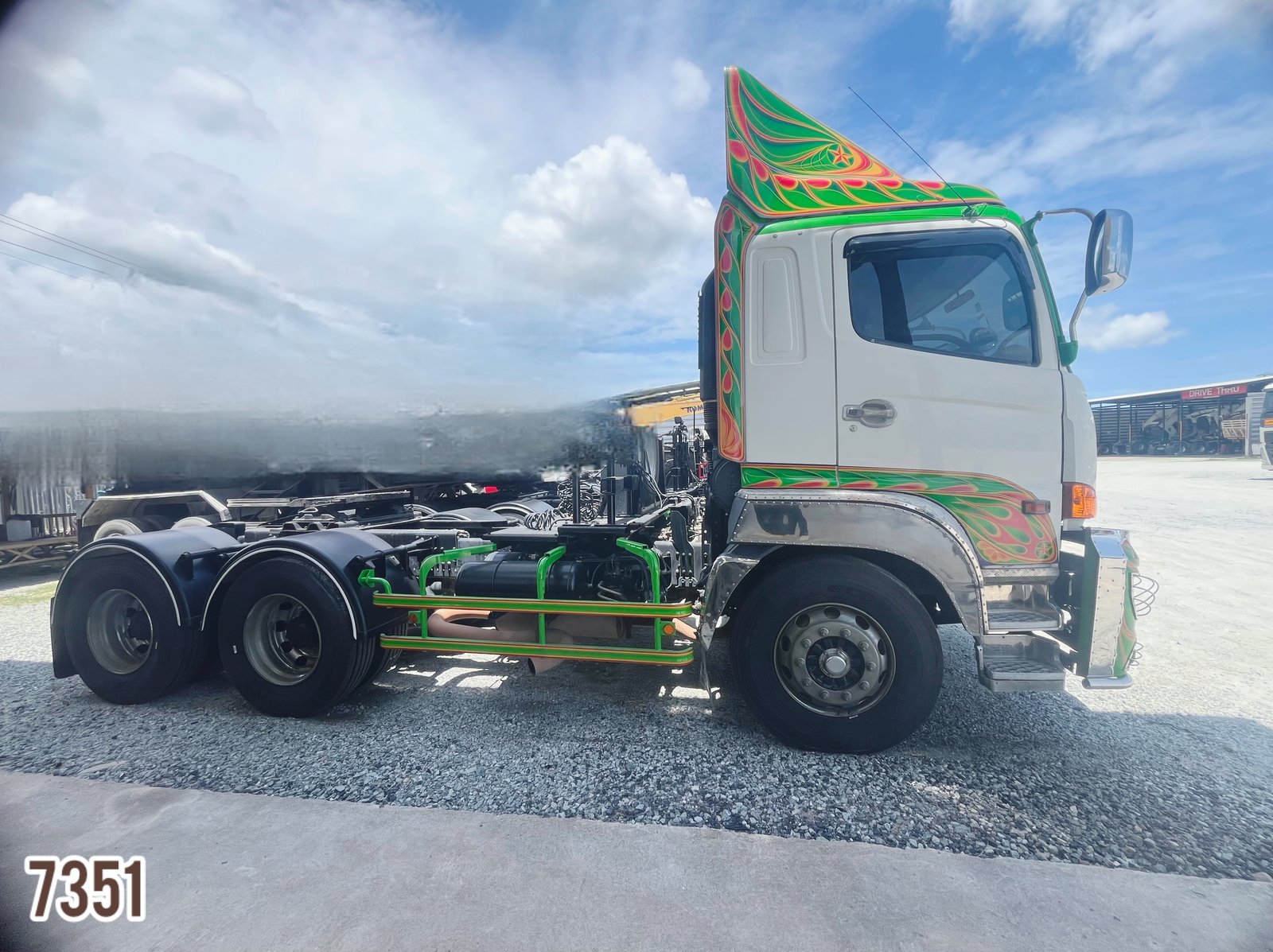 🩸 สิบล้อหัวลาก HINO F￼M2P 380 แรง ปี 2562 (7351)