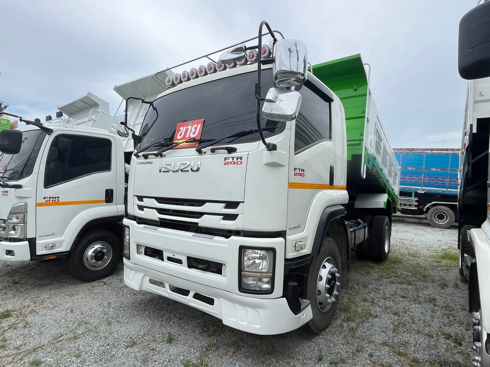 🩸 หกล้อดั้มพ์ ISUZU FTR 240 แรง ปี 65(3565)