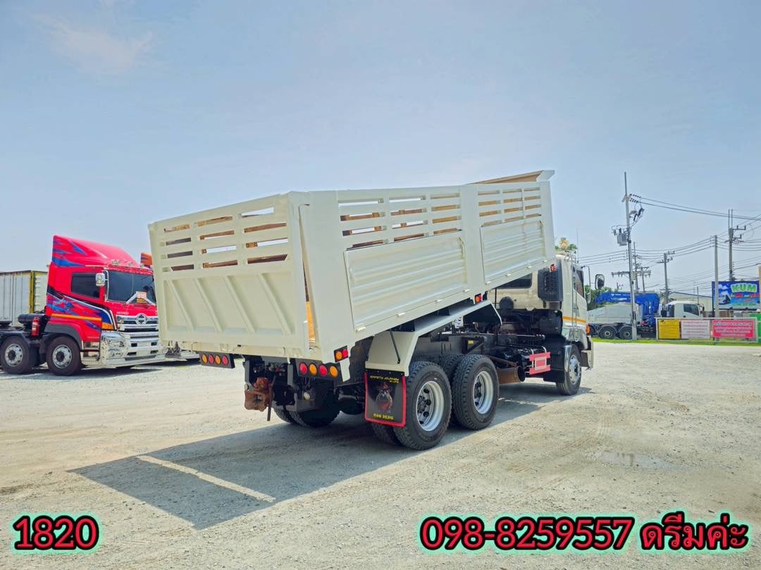 ‼️ สิบล้อดั้มพ์ HINO FM1A 344 แรง ปี 2565 (1820)