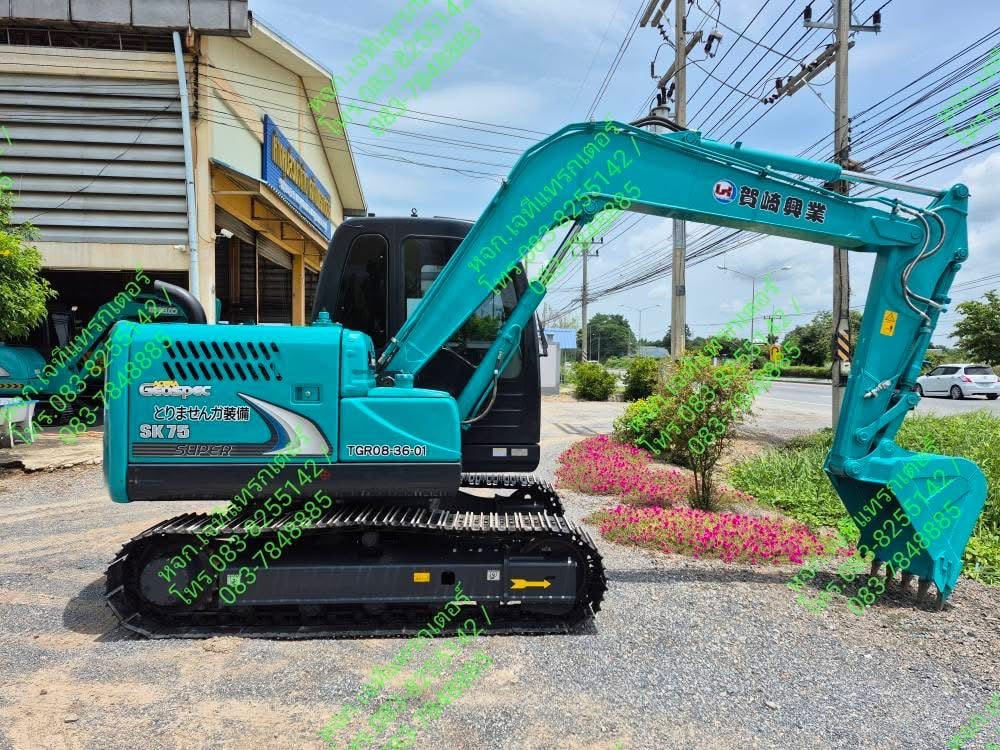 KOBELCO SK75-8 เก่านอก พร้อมใช้งาน รถสวย ระบบดี