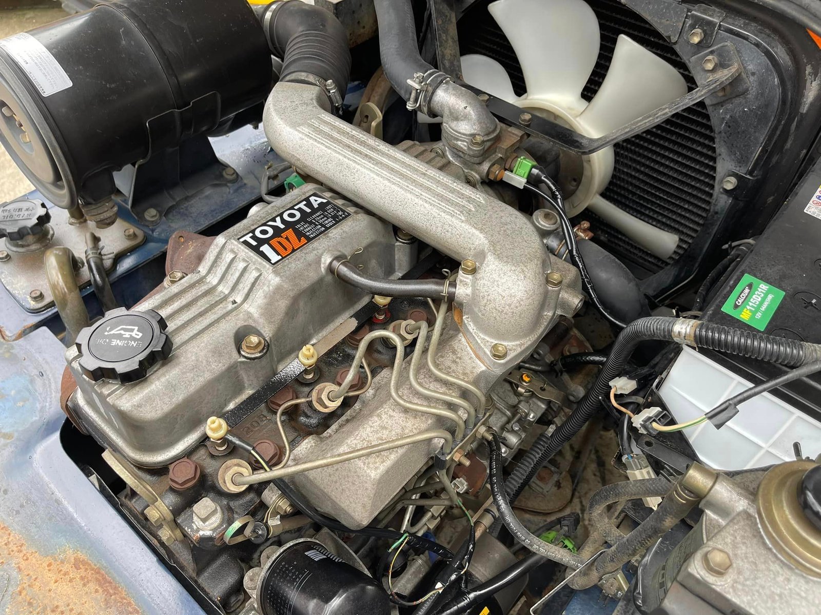 รถฟอร์คลิฟท์ TOYOTA 5FD25 รถฟอร์คลิฟท์ TOYOTA 5FD25