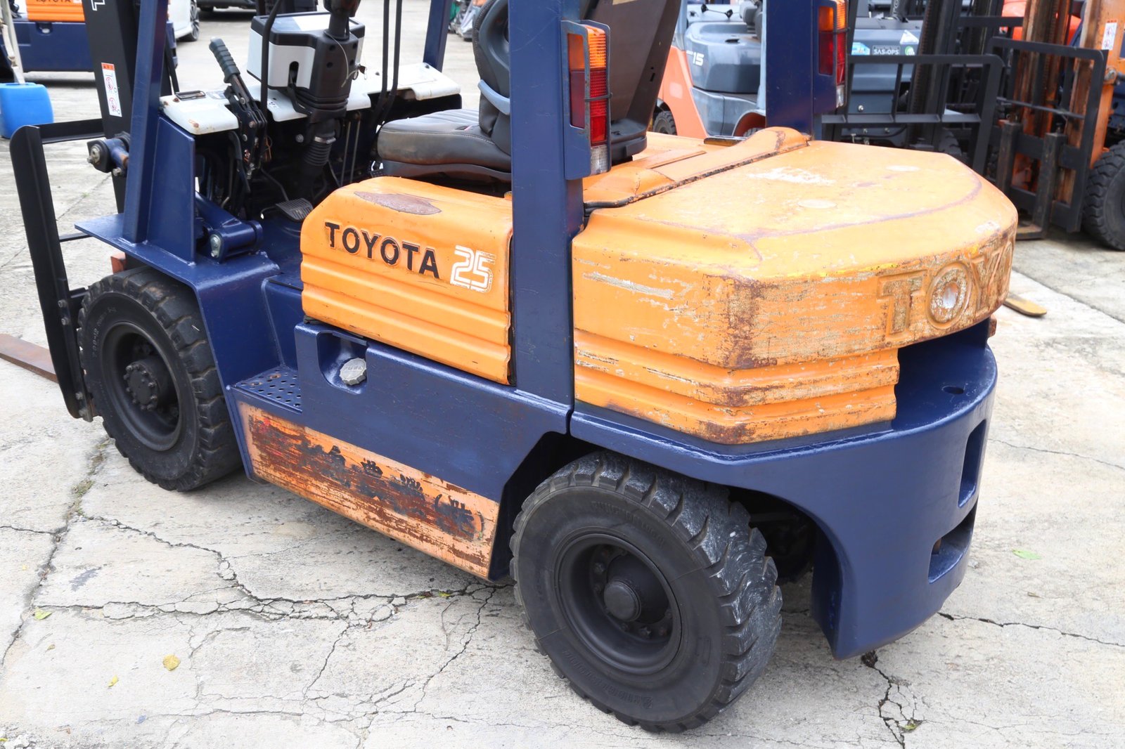 รถฟอร์คลิฟท์ Forklift Toyota 5FD25 ยก 2.5 ตัน
