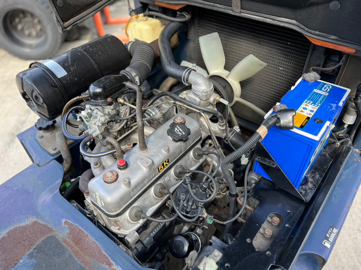 📌Toyota 5FG15 ขนาดยก1.5ตัน เสายกสูง3เมตร เครื่องยนต์เบนซิน