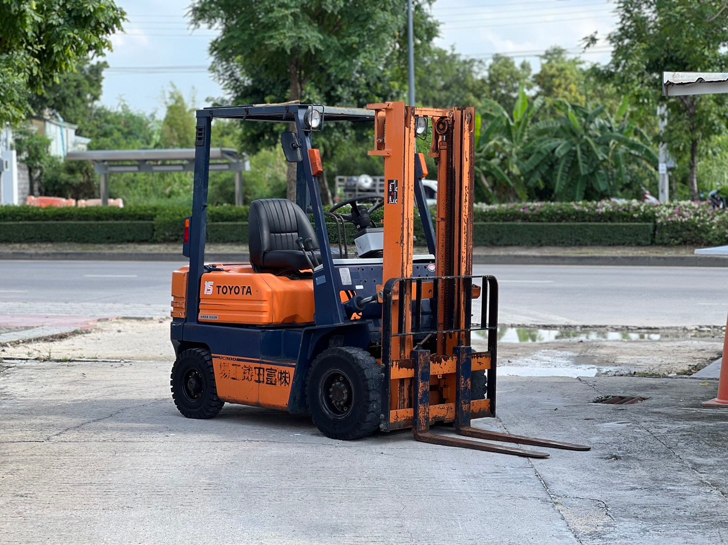 📌Toyota 5FG15 ขนาดยก1.5ตัน เสายกสูง3เมตร เครื่องยนต์เบนซิน