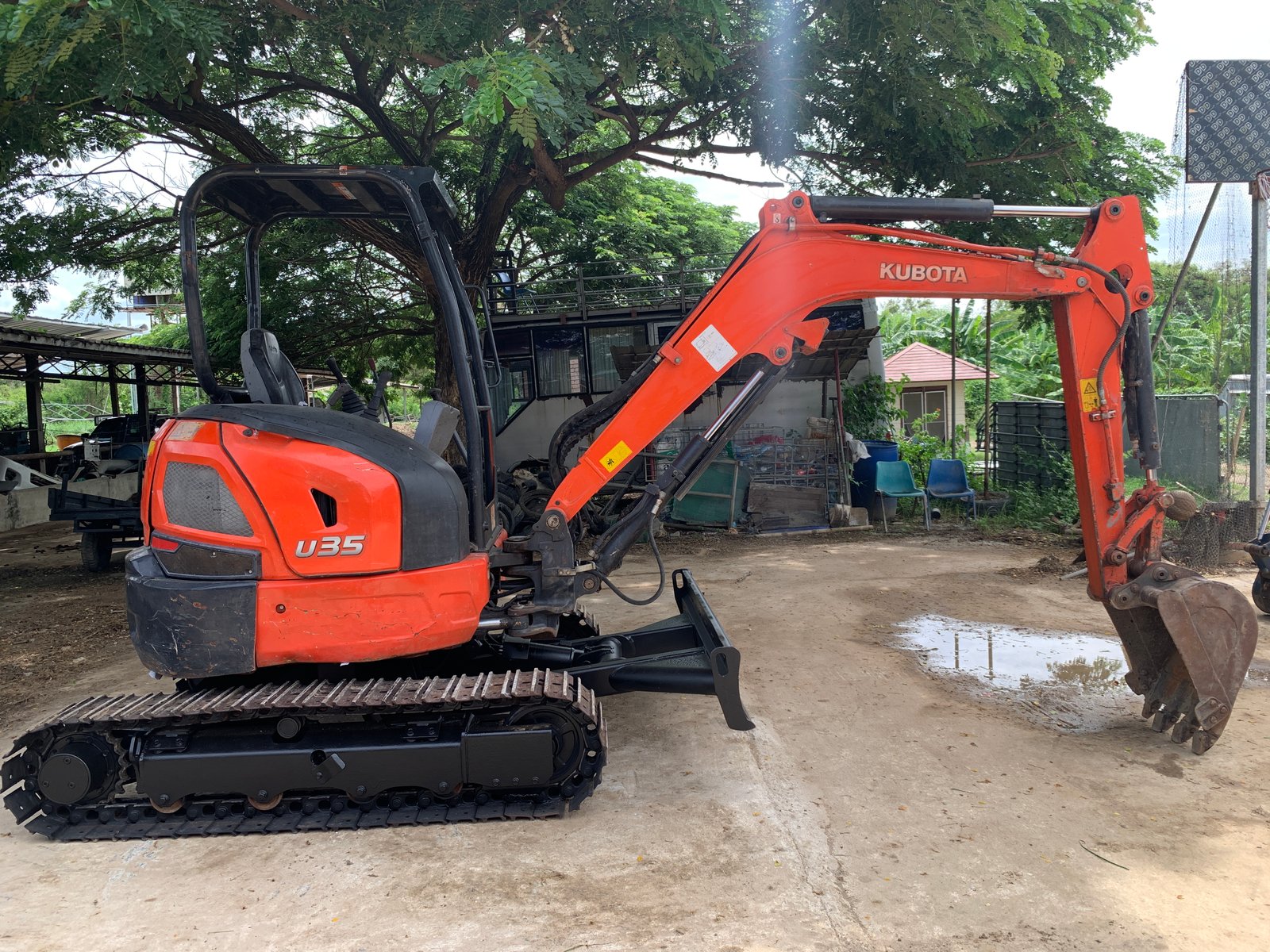 Kubota u35-6ใช้น้อย ปี 2562 ไมแค่ 2,000 ชั่วโมง