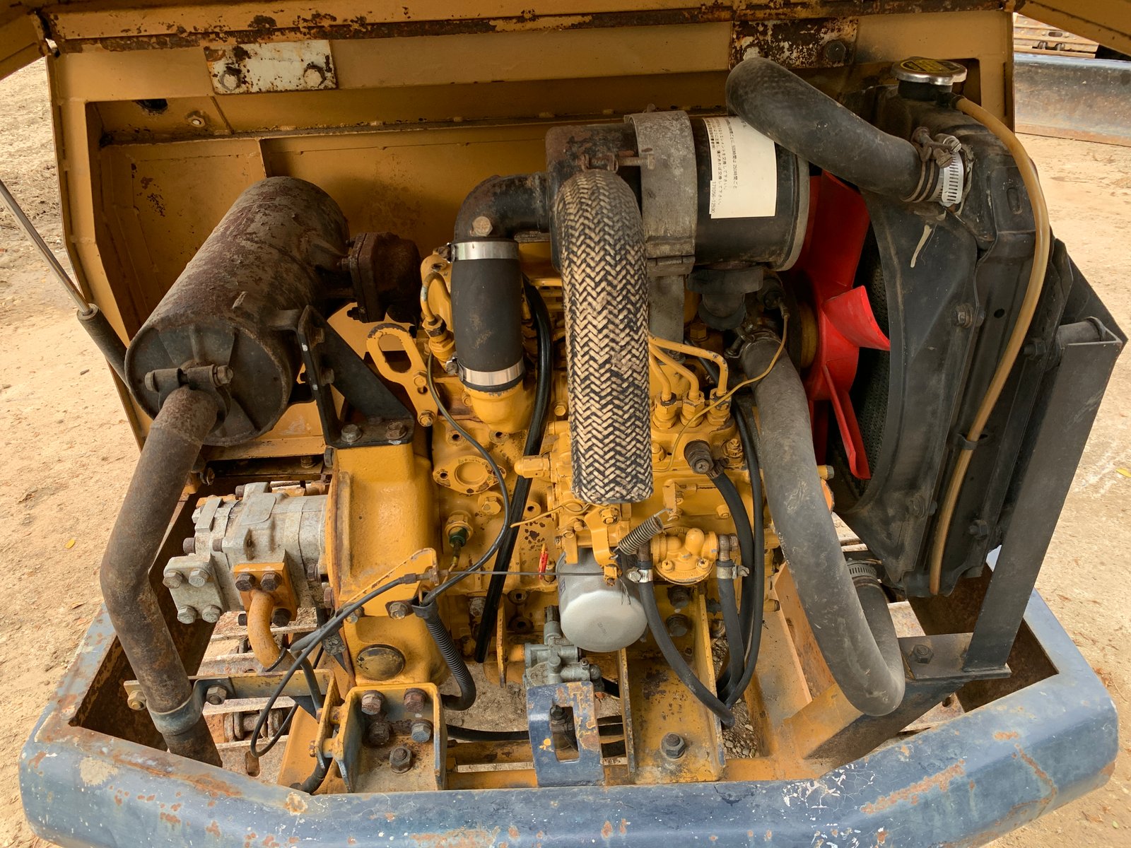 รถขุด komatsu pc05-6 ขนาด 1.5 ตัน สวยๆระบบดี