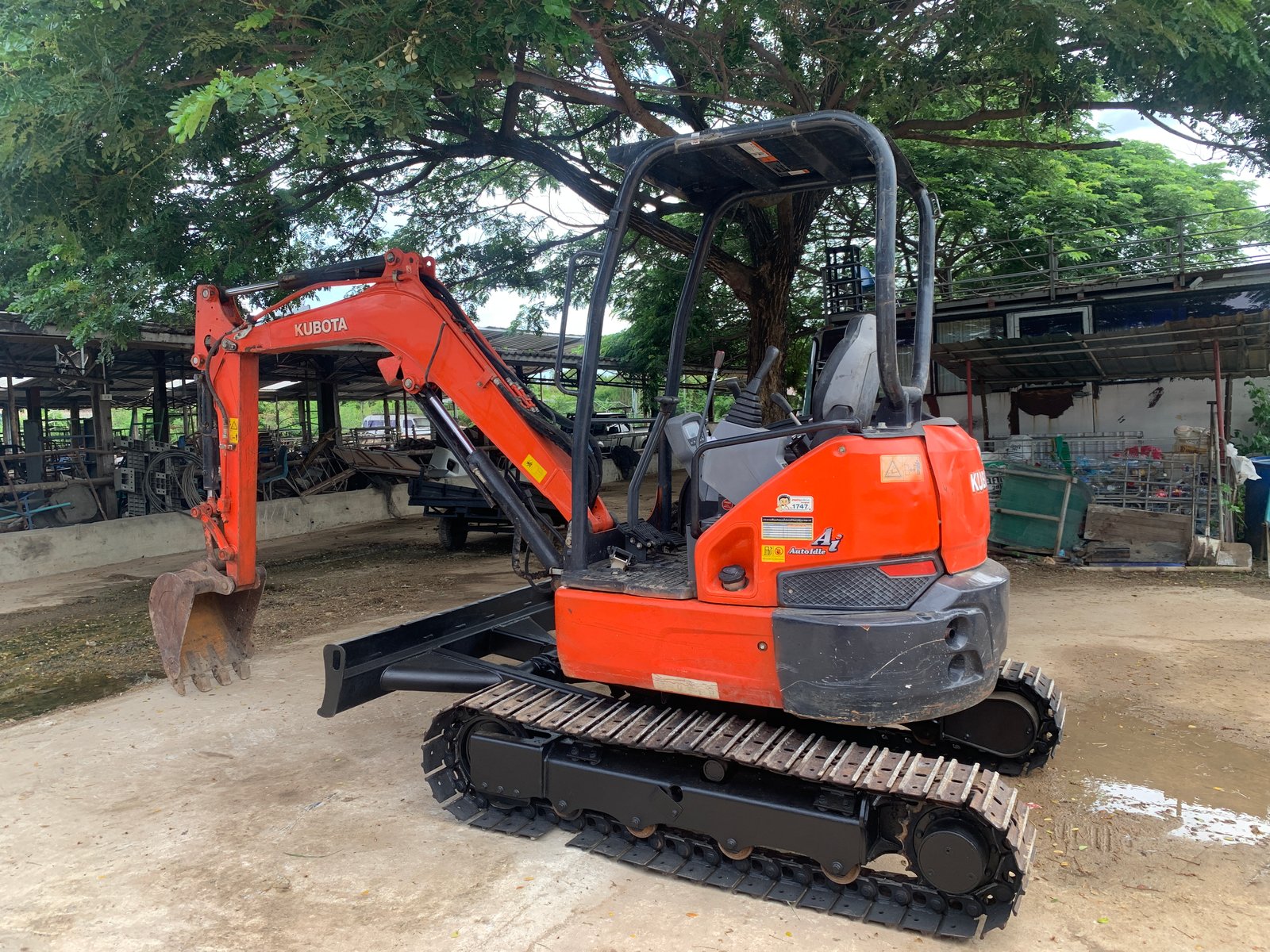 Kubota u35-6ใช้น้อย ปี 2562 ไมแค่ 2,000 ชั่วโมง
