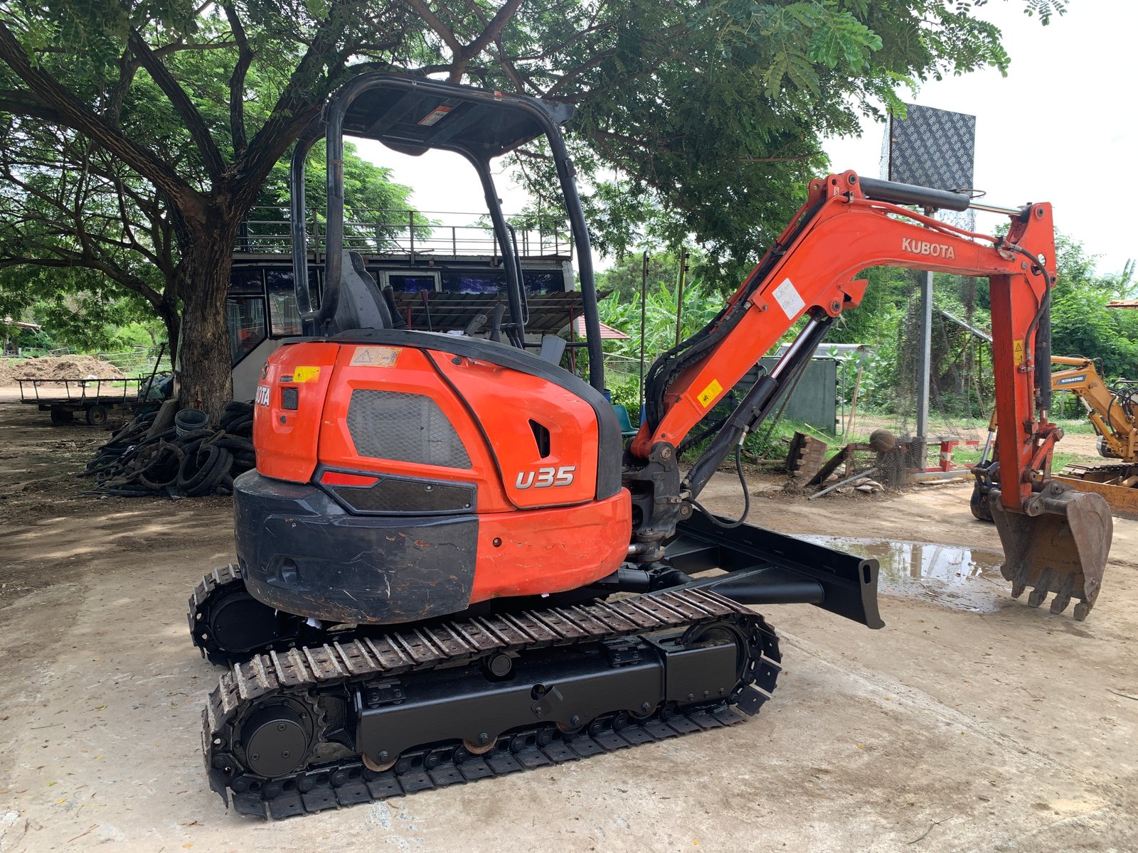 Kubota u35-6ใช้น้อย ปี 2562 ไมแค่ 2,000 ชั่วโมง