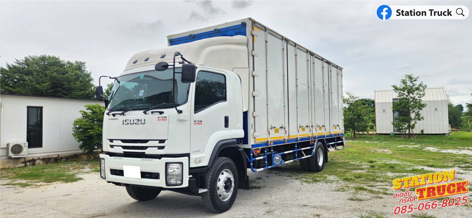 ISUZU FTR 240 ตู้ 10 บาน ยาว 7.66 ม. ปี61