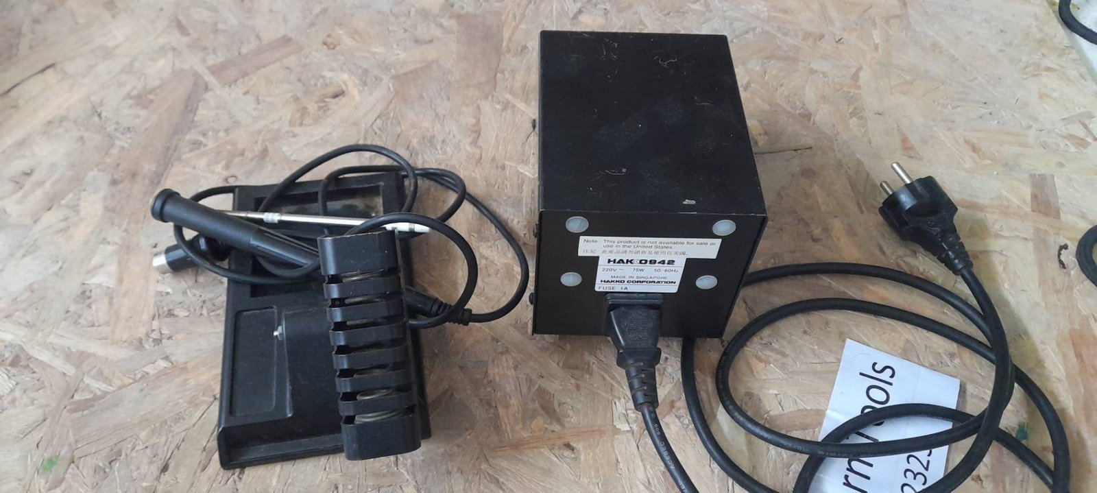 แท่นหัวแร้งมือสอง Hakko 942 Soldering Station แท่นหัวแร้งมือสอง Hakko 942 Soldering Station