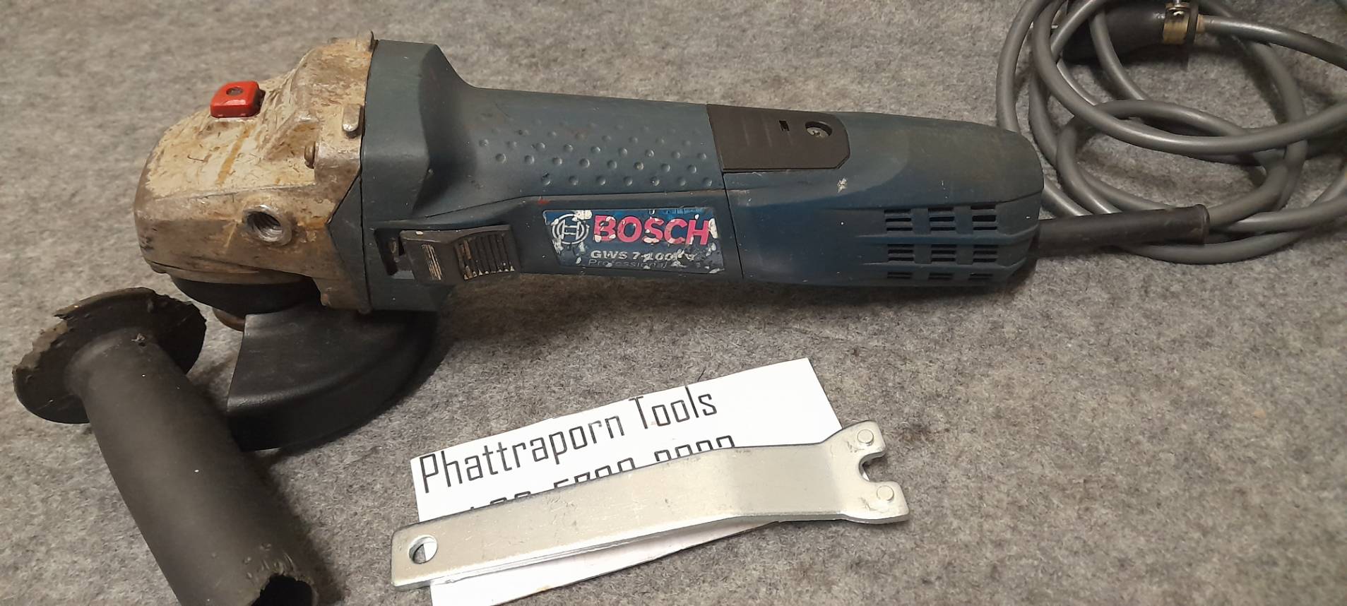 ลูกหมู4นิ้วBosch GWS7-100etปรับรอบได้ ลูกหมู4นิ้วBosch GWS7-100etปรับรอบได้