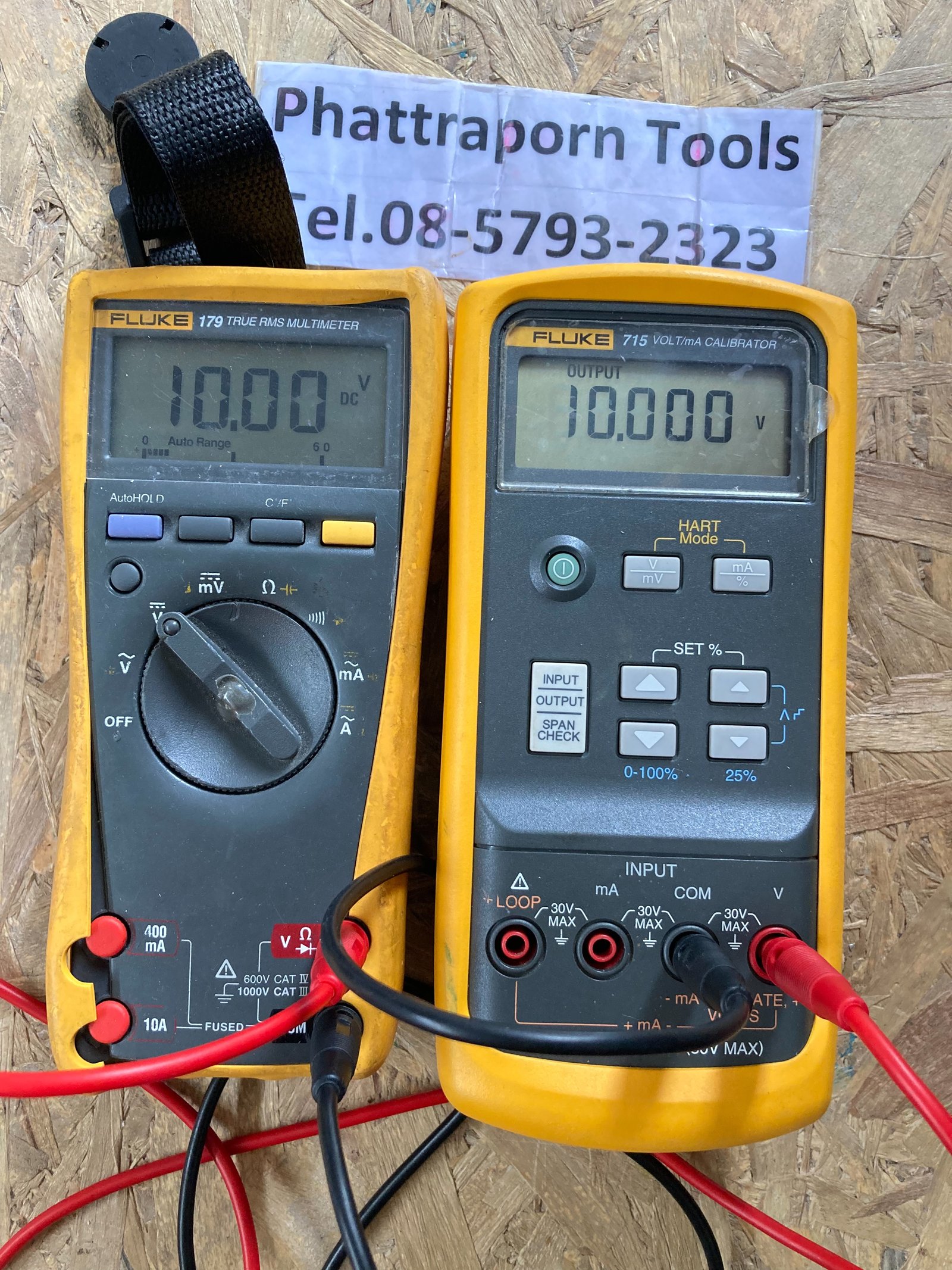 Fluke 715 Volt/mA Loop Calibrator Made in USA.