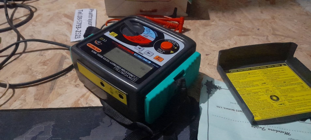 KYORITSU 3007A INSULATION/CONTINUITY Tester KYORITSU 3007A INSULATION/CONTINUITY Tester