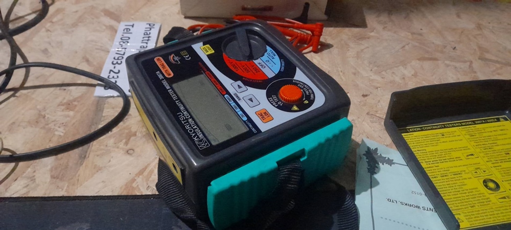 KYORITSU 3007A INSULATION/CONTINUITY Tester KYORITSU 3007A INSULATION/CONTINUITY Tester