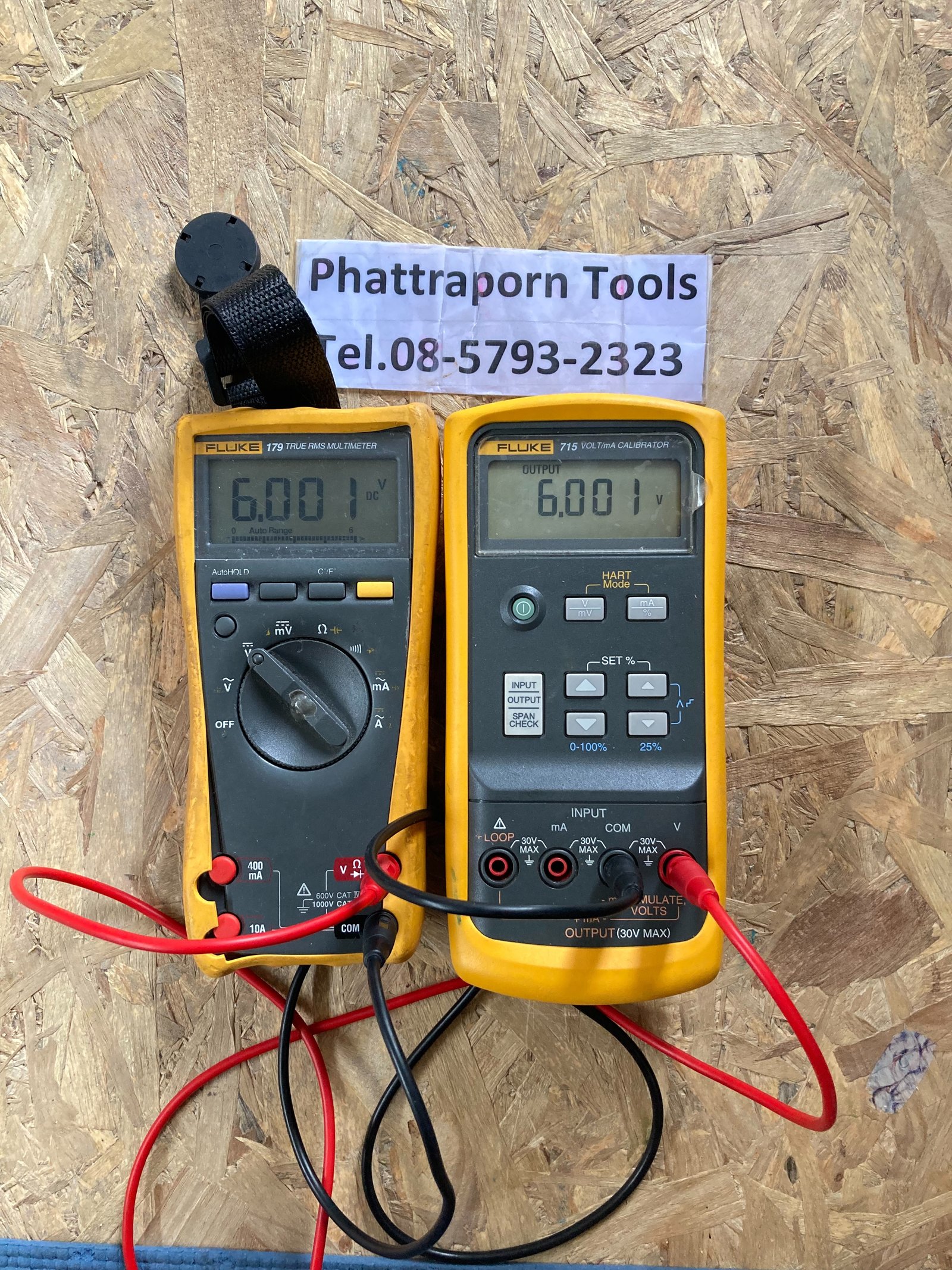 Fluke 715 Volt/mA Loop Calibrator Made in USA.