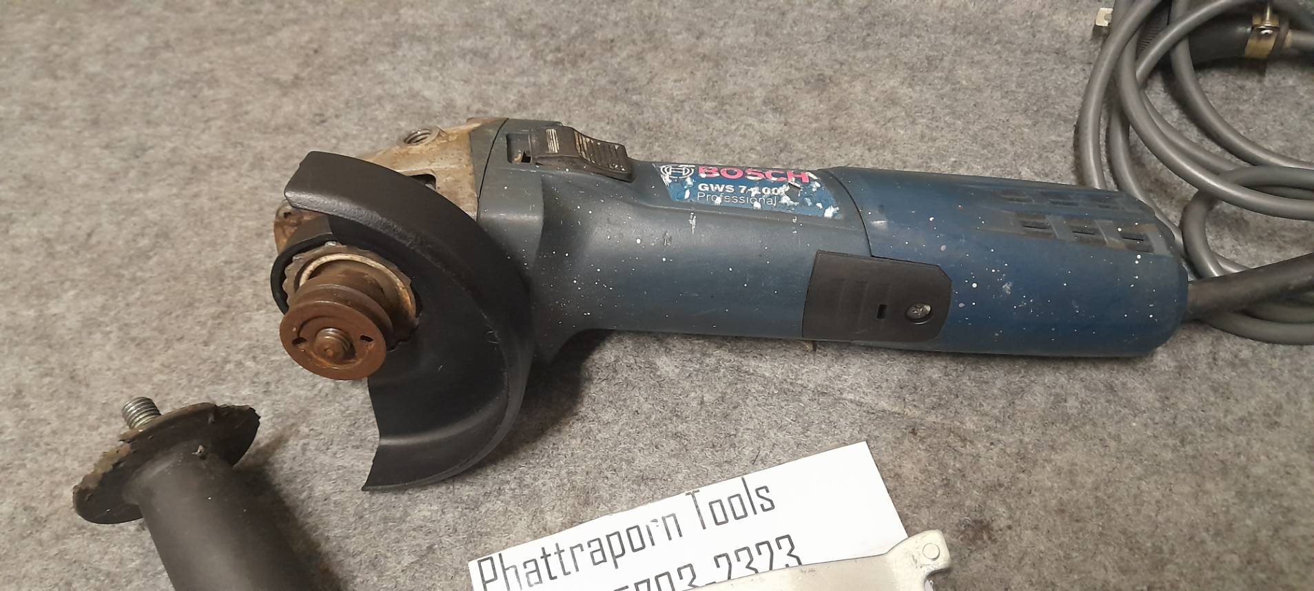 ลูกหมู4นิ้วBosch GWS7-100etปรับรอบได้ ลูกหมู4นิ้วBosch GWS7-100etปรับรอบได้