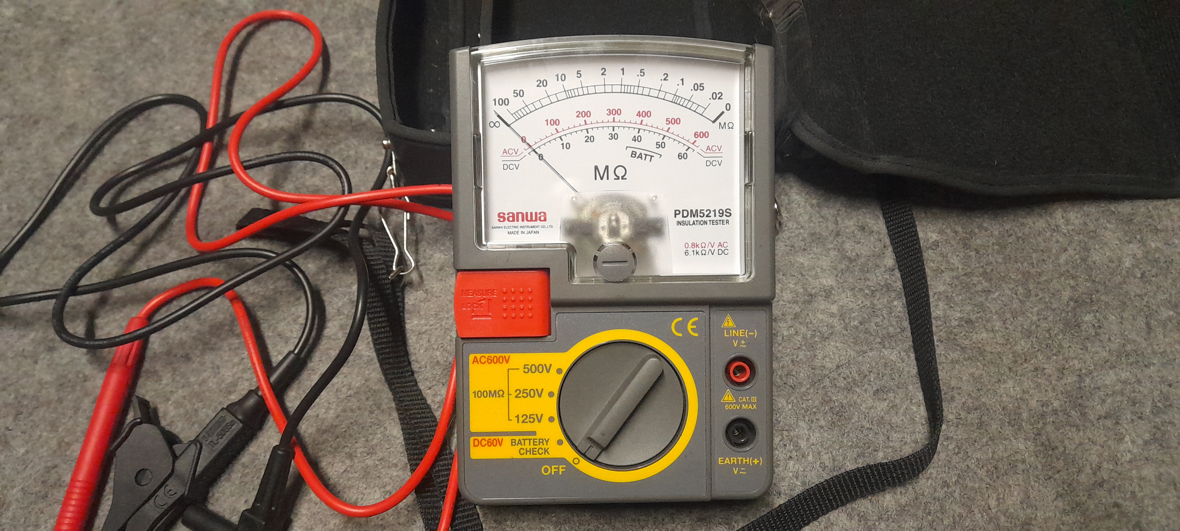 Sanwa PDM5219S Insulation Testers เครื่องเช็คฉนวนไฟฟ้า