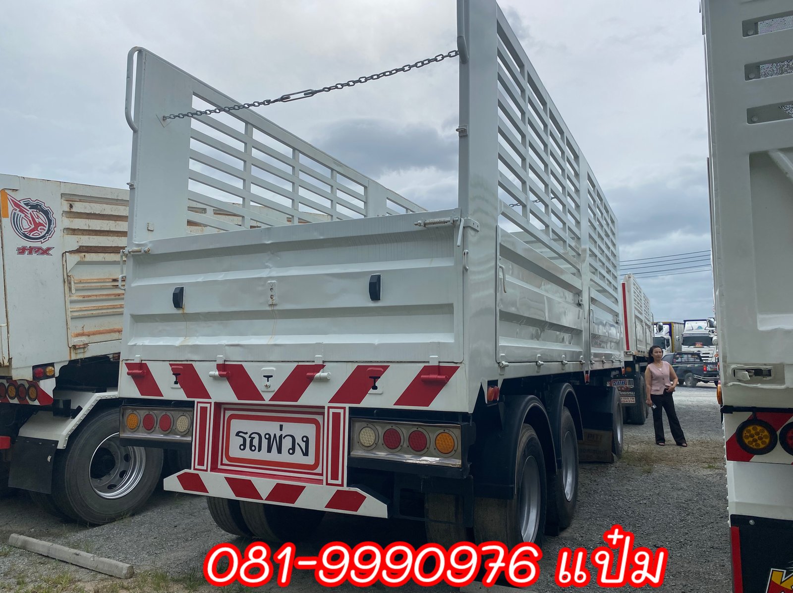 🚚หางคอกเกษตร สามเพลา ปี 2564 อู่เอส เค ที ขอนเเก่น ขนเกษตร ราคา 390,000.-(0735) 🚚หางคอกเกษตร สามเพลา ปี 2564 อู่เอส เค ที ขอนเเก่น ขนเกษตร ราคา 390,000.-(0735)