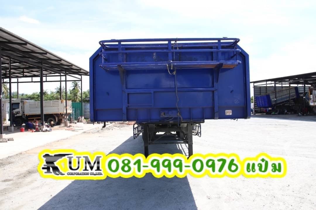 หางพื้นเรียบสามเพลา ปี 2561 อู่ อาซีเค หางพื้นเรียบสามเพลา ปี 2561 อู่ อาซีเค