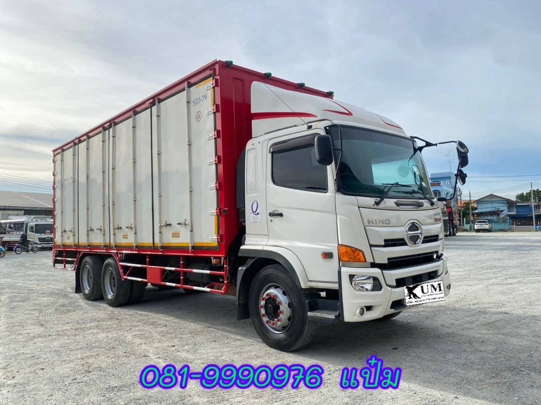 🚚 สิบล้อตู้สิบบาน ปี 2564 HINO FL8J 260 แรงม้า ราคา 1,990,000.-(6944)