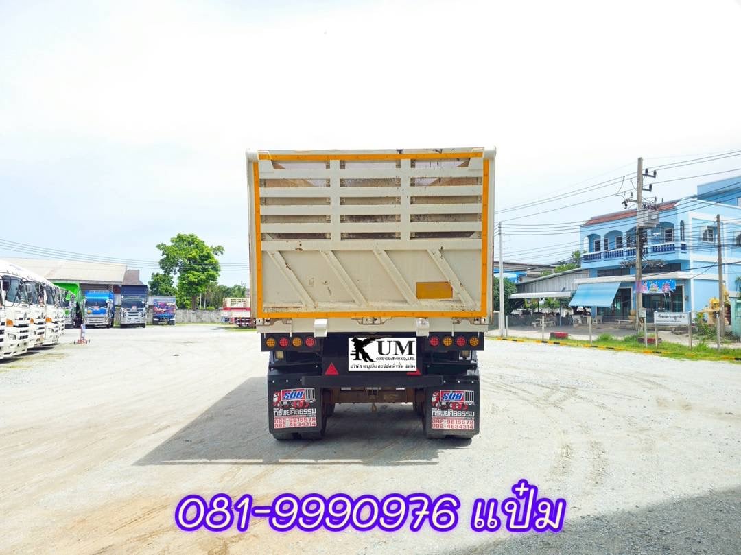 🚚สิบล้อดั้มพ์พ่วงแม่ลูก ปี 2561 HINO VICTOR FM1A 344 แรงม้า ลูกพ่วง อู่ฟินิกซ์ ปี 2565 ราคา 2,240,0