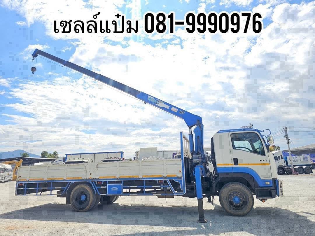 🚚 หกล้อติดเครน ปี 2557 ISUZU FTR 240 แรงม้า เครน TADANO 5 ตัน 4 ปลอก Sาคา 1,320,000.-(6774) 🚚 หกล้อติดเครน ปี 2557 ISUZU FTR 240 แรงม้า เครน TADANO 5 ตัน 4 ปลอก Sาคา 1,320,000.-(6774)