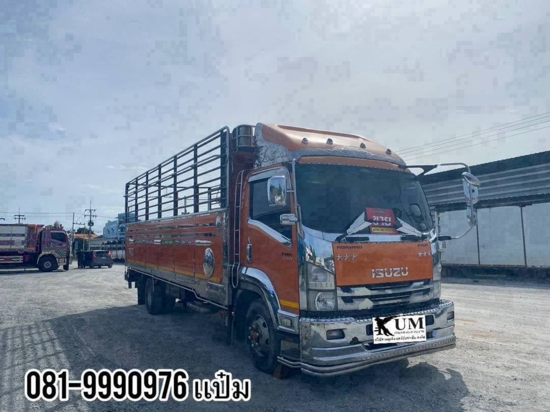 ✅หกล้อคอก ปี 2563 ISUZU FRR 210 แรงม้า ราคา 1,050,000.-(3563