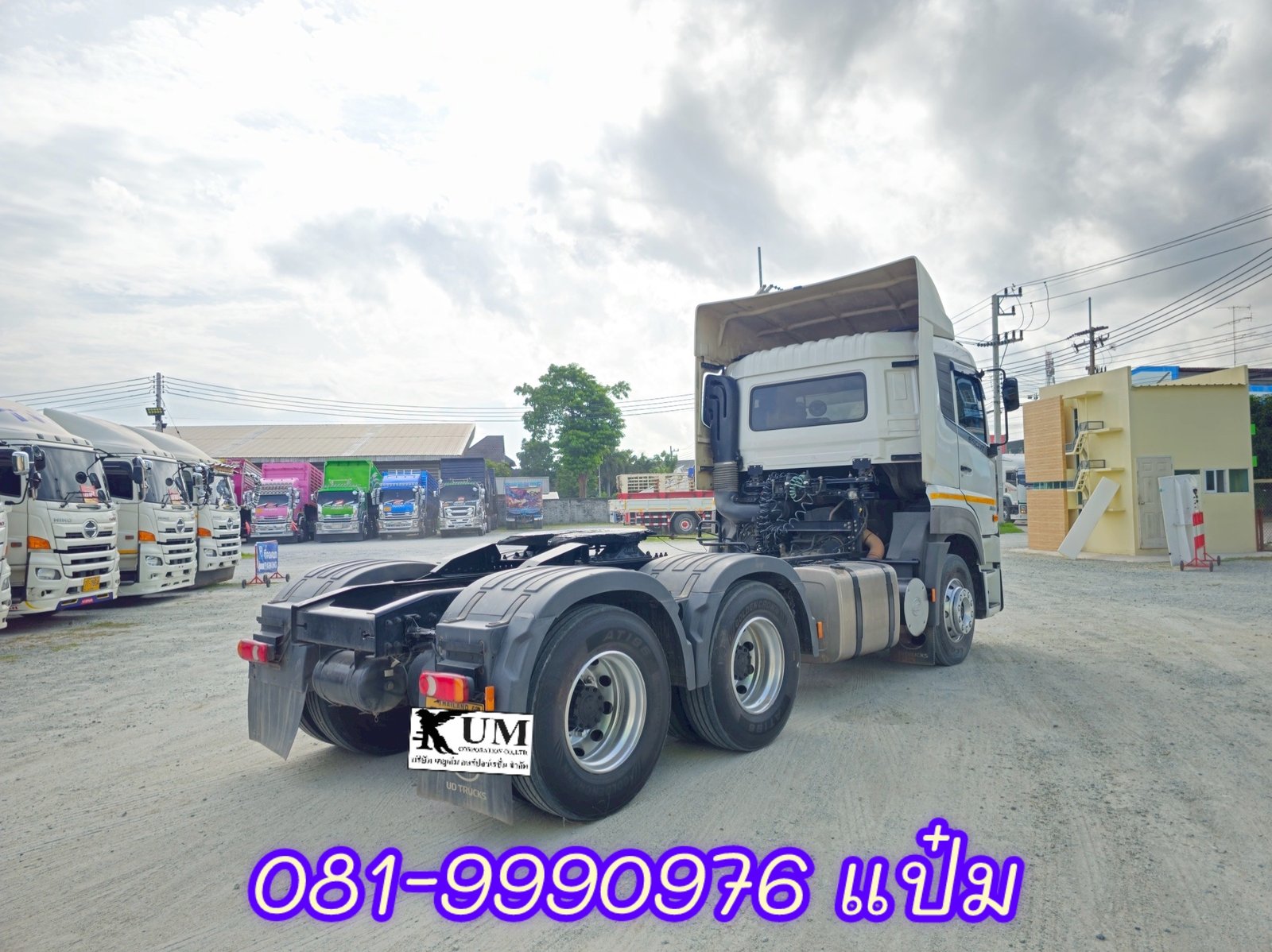 สิบล้อหัวลาก UD ESCOT GWE 2 เพลา ปี 2565 398 แรงม้า ราคา 1,780,000.- (6079) สิบล้อหัวลาก UD ESCOT GWE 2 เพลา ปี 2565 398 แรงม้า ราคา 1,780,000.- (6079)