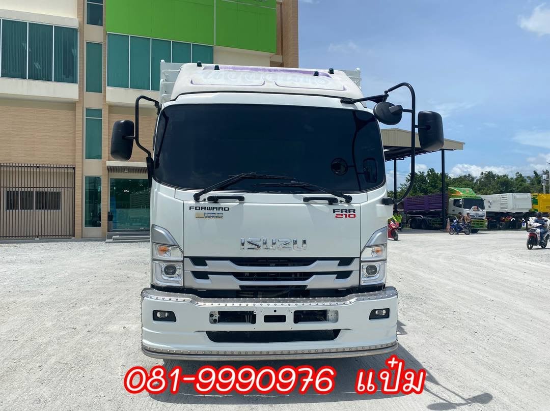 🚚 หกล้อคอกสูง ปี 2565 ISUZU FRR 210 แรงม้า  ราคา 1,280,000.-(1694)