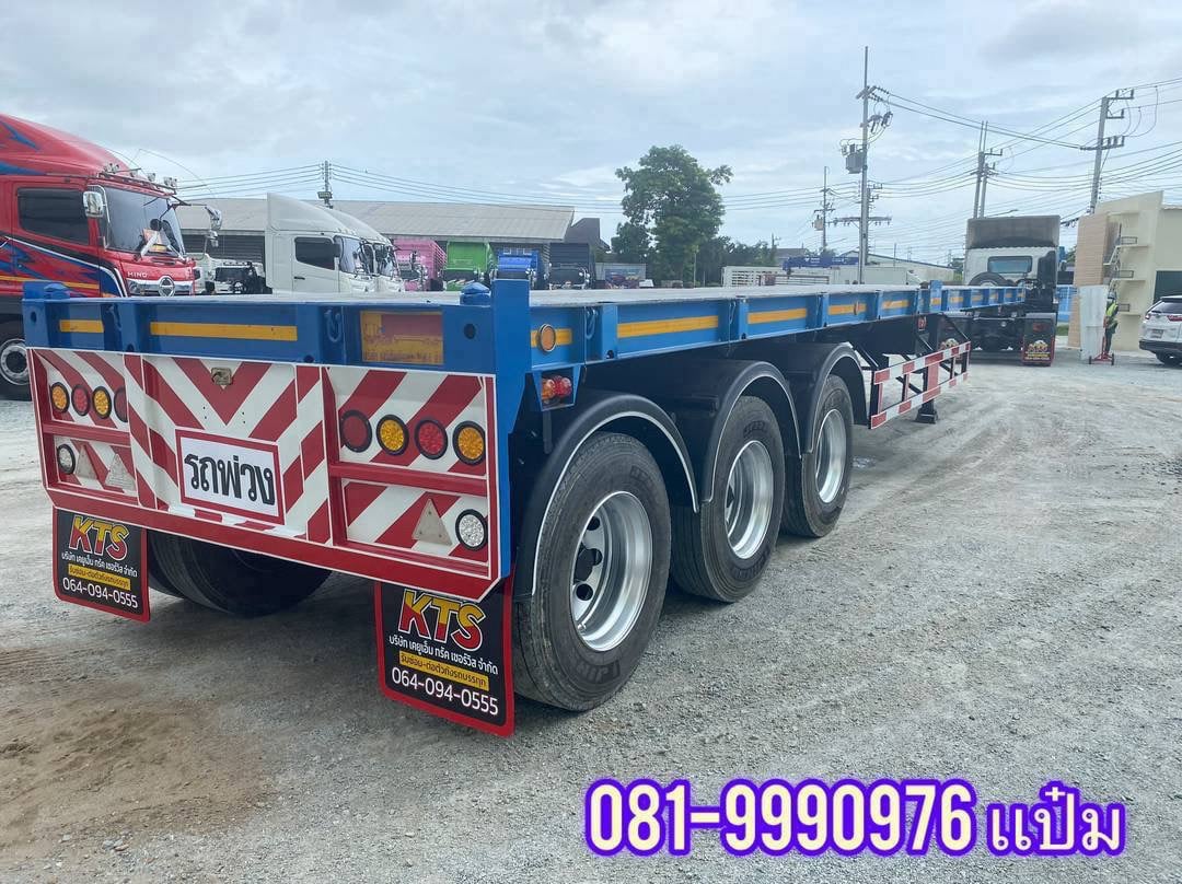 ✅ หางพื้นเรียบสามเพลา ปี 2564 อู่เสรีชัยพัฒนา สามเพลา ความยาว 12.4 ความกว้าง 2.5 ราคา 420,000.-(4380) ดูรถได้ที่ชลบุรี ✅ หางพื้นเรียบสามเพลา ปี 2564 อู่เสรีชัยพัฒนา สามเพลา ความยาว 12.4 ความกว้าง 2.5 ราคา 420,000.-(4380) ดูรถได้ที่ชลบุรี