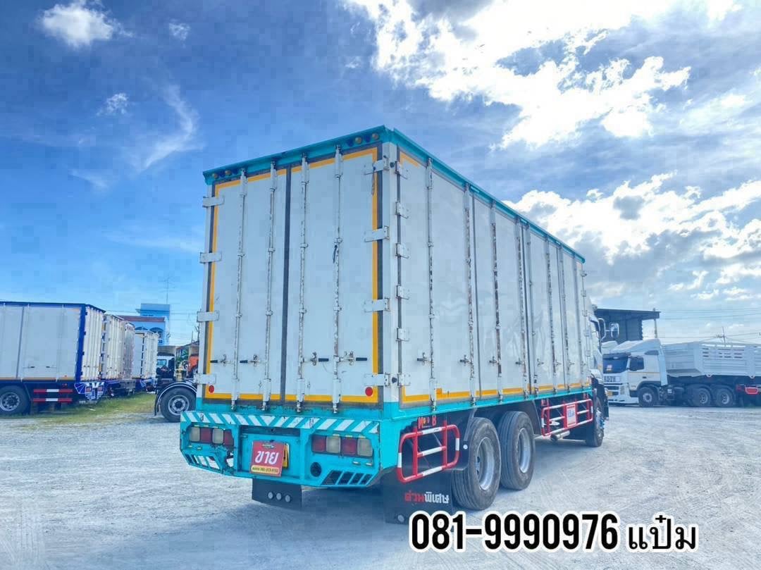 🚌สิบล้อตู้สิบบาน ปี 2562  ISUZU FVM 300 แรงม้า  Sาคา 1,790,000.-(0634)