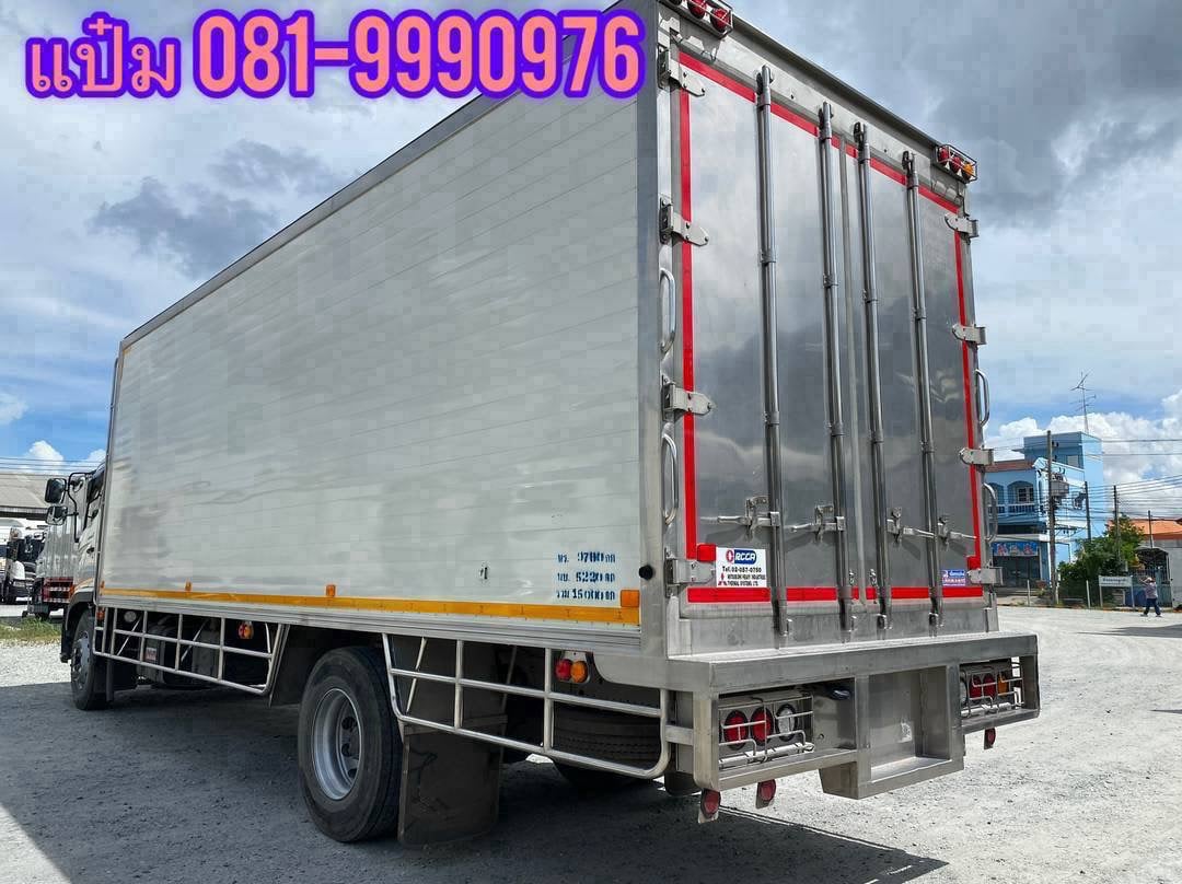 🚚หกล้อตู้เย็น ปี 2565 HINO FG8J 240 แรงม้า  ราคา 1,790,000.-(4212)