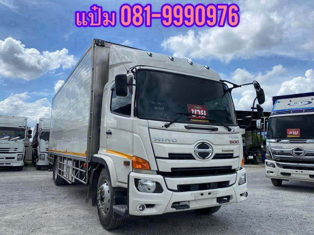 🚚หกล้อตู้เย็น ปี 2565 HINO FG8J 240 แรงม้า  ราคา 1,790,000.-(4212)