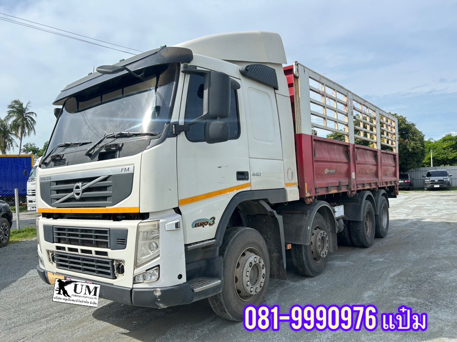 🚚 สิบสองล้อคอก ปี 2556 
VOLVO  FM 440  แรงม้า
ราคา 780,000.-(2890)