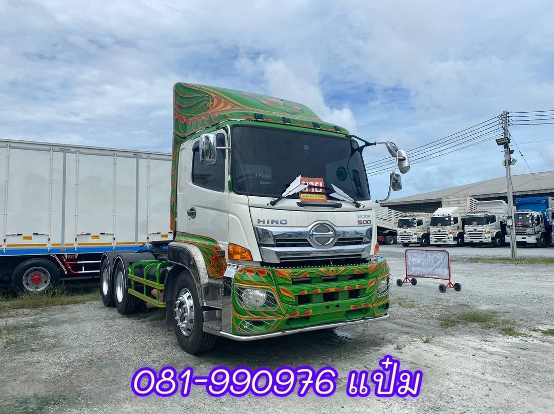 🚚สิบล้อหัวลาก สองเพลา HINO รุ่น FM2P 380 แรง ปี 2562 Sาคาตามสภาพ 1,640,000.-(7351) 🚚สิบล้อหัวลาก สองเพลา HINO รุ่น FM2P 380 แรง ปี 2562 Sาคาตามสภาพ 1,640,000.-(7351)
