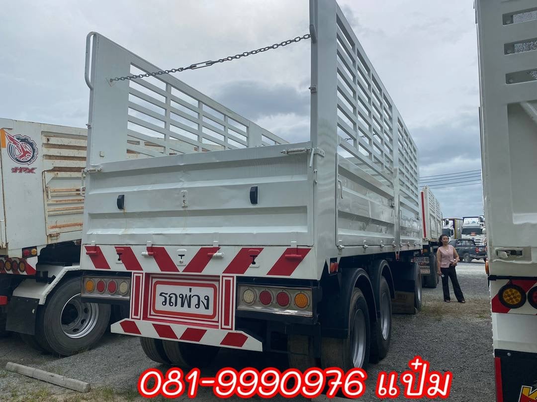 🚚หางคอกเกษตร สามเพลา ปี 2564 อู่เอส เค ที ขอนเเก่น ขนเกษตร ราคา 390,000.-(0735)